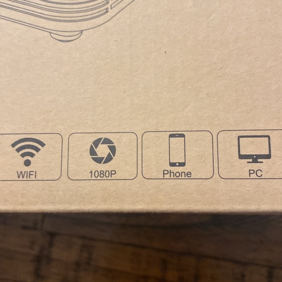 Mini Home WiFi projector 1080p - Picture 4 of 4